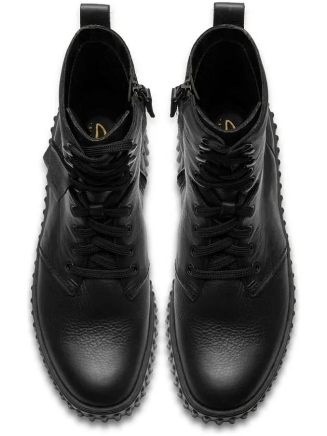 Leder-Boots in Schwarz>Clarks Sale