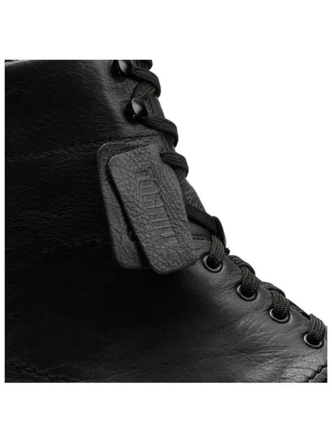 Leder-Boots in Schwarz>Clarks Sale