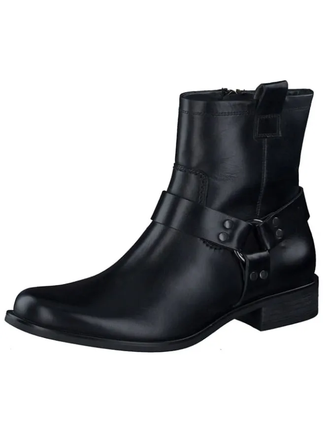 Leder-Boots in Schwarz>Paul Green Online