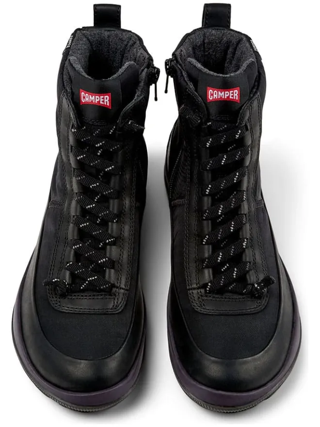 Camper Stiefel & Boots^Leder-Boots in Schwarz