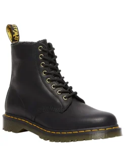 Leder-Boots in Schwarz>Dr. Martens New