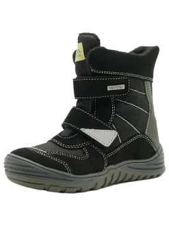 Leder-Boots in Schwarz>El Naturalista Sale