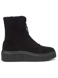 Marc O'Polo Shoes Stiefel & Boots^Leder-Boots in Schwarz