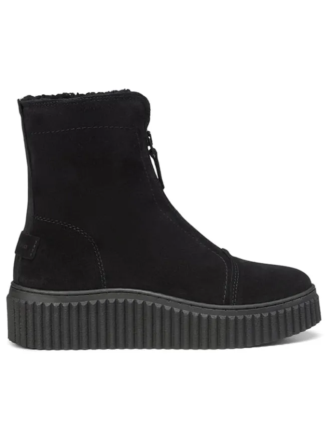 Marc O'Polo Shoes Stiefel & Boots^Leder-Boots in Schwarz