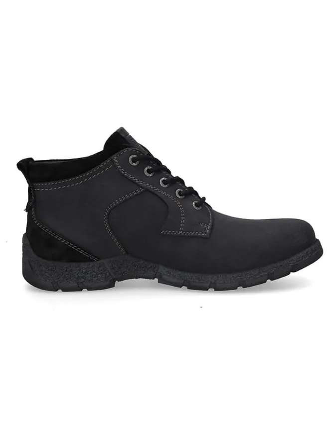 Leder-Boots in Schwarz>Camel Active Clearance