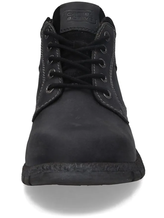 Leder-Boots in Schwarz>Camel Active Clearance