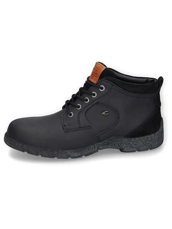 Leder-Boots in Schwarz>Camel Active Clearance