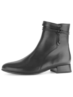 Gabor Stiefeletten^Leder-Boots in Schwarz