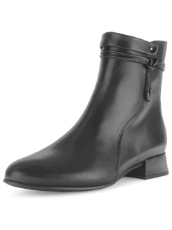 Gabor Stiefeletten^Leder-Boots in Schwarz