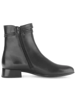 Gabor Stiefeletten^Leder-Boots in Schwarz