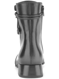 Gabor Stiefeletten^Leder-Boots in Schwarz