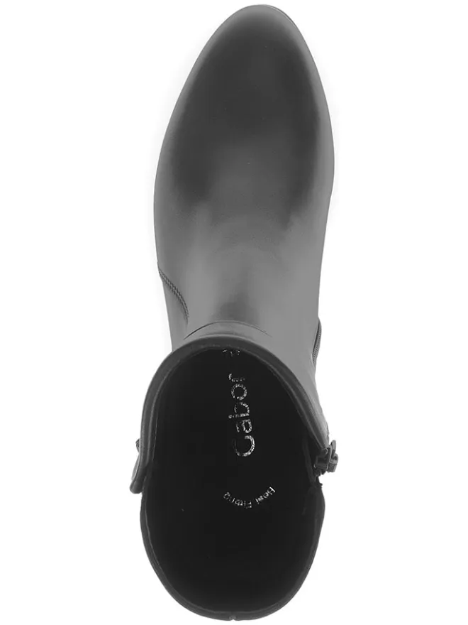 Gabor Stiefeletten^Leder-Boots in Schwarz