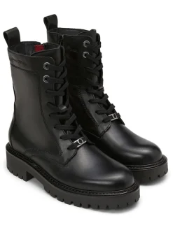 Marc O'Polo Shoes Stiefeletten^Leder-Boots in Schwarz