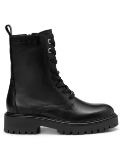 Marc O'Polo Shoes Stiefeletten^Leder-Boots in Schwarz