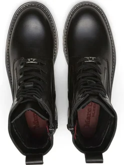 Marc O'Polo Shoes Stiefeletten^Leder-Boots in Schwarz