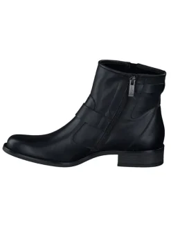 Paul Green Stiefel & Boots^Leder-Boots in Schwarz
