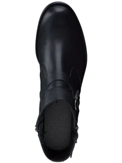 Paul Green Stiefel & Boots^Leder-Boots in Schwarz
