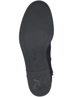 Paul Green Stiefel & Boots^Leder-Boots in Schwarz