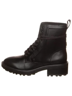 Leder-Boots in Schwarz>Tommy Hilfiger Shoes Clearance