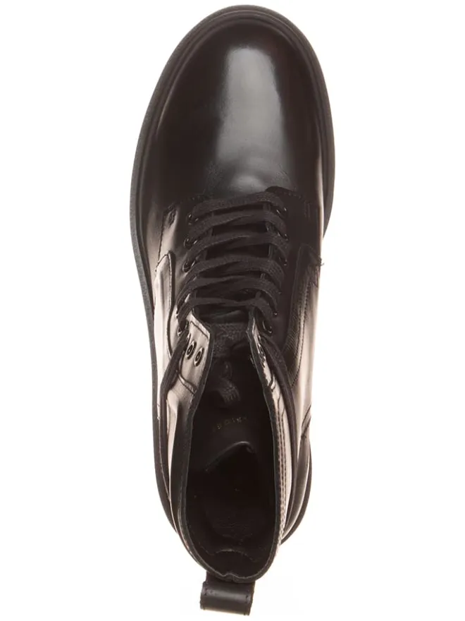 Leder-Boots in Schwarz>Tommy Hilfiger Shoes Clearance