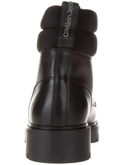 Calvin Klein Stiefel & Boots^Leder-Boots in Schwarz