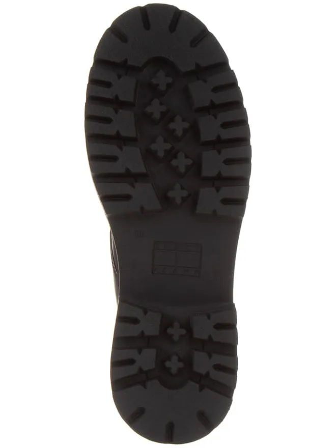 Leder-Boots in Schwarz>Tommy Hilfiger Shoes