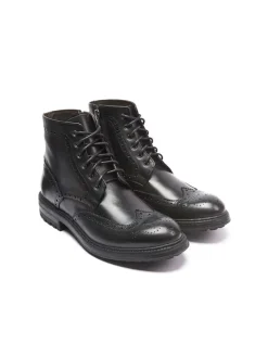 Frank Daniel Stiefel & Boots^Leder-Boots in Schwarz