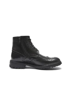 Frank Daniel Stiefel & Boots^Leder-Boots in Schwarz