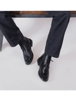 Frank Daniel Stiefel & Boots^Leder-Boots in Schwarz