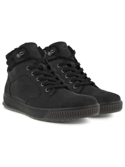 Ecco Stiefel & Boots^Leder-Boots in Schwarz