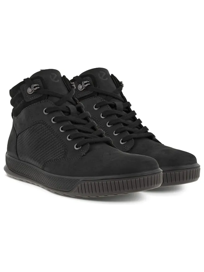 Ecco Stiefel & Boots^Leder-Boots in Schwarz