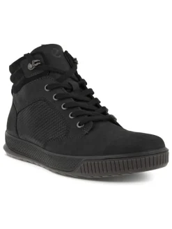 Ecco Stiefel & Boots^Leder-Boots in Schwarz