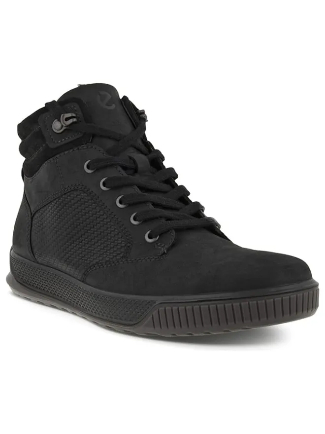 Ecco Stiefel & Boots^Leder-Boots in Schwarz