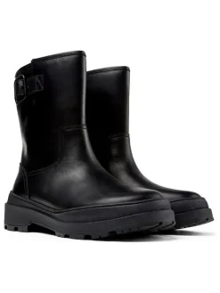Camper Stiefel & Boots^Leder-Boots in Schwarz