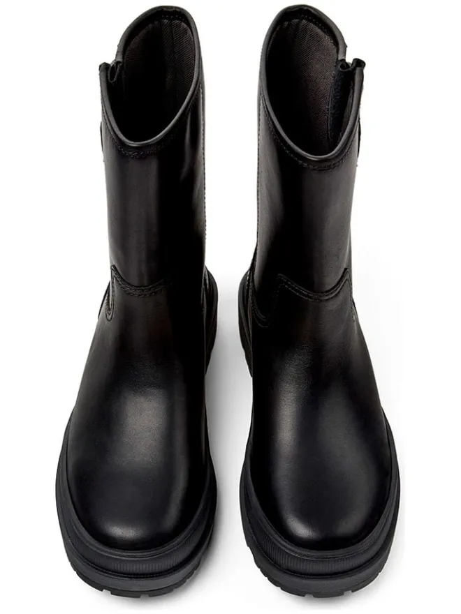 Camper Stiefel & Boots^Leder-Boots in Schwarz