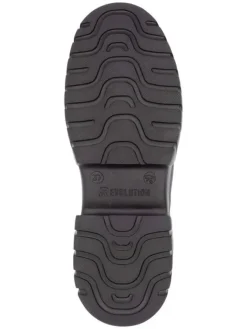 Leder-Boots in Schwarz><noscript><img width=