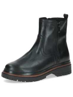 Caprice Stiefel & Boots^Leder-Boots in Schwarz