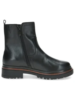 Caprice Stiefel & Boots^Leder-Boots in Schwarz