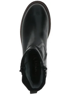 Caprice Stiefel & Boots^Leder-Boots in Schwarz