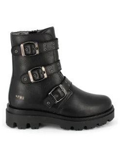 Primigi Stiefel & Boots·Boots^Leder-Boots in Schwarz