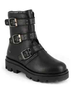 Primigi Stiefel & Boots·Boots^Leder-Boots in Schwarz