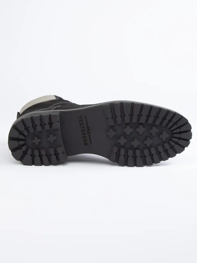 Leder-Boots in Schwarz>PAUL VESTERBRO Outlet