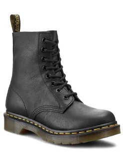 Leder-Boots in Schwarz>Dr. Martens New