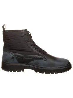 Leder-Boots in Schwarz>Calvin Klein