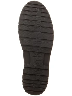 Leder-Boots in Schwarz><noscript><img width=