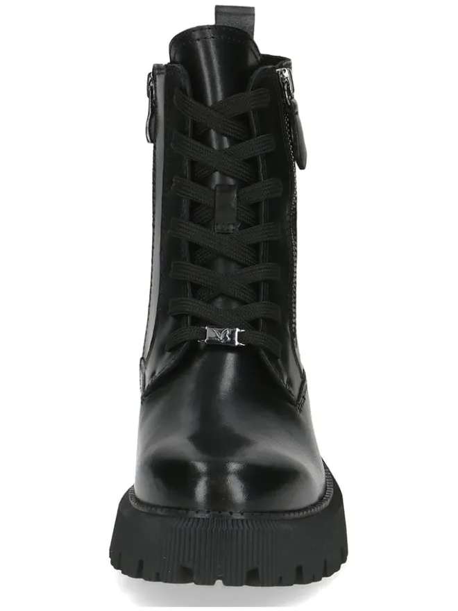 Leder-Boots in Schwarz>Caprice Hot