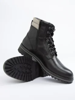 PAUL VESTERBRO Stiefel & Boots^Leder-Boots in Schwarz