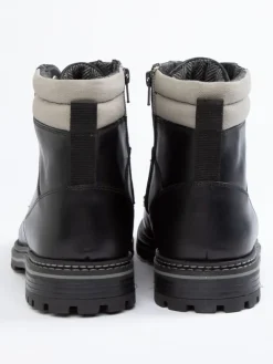 PAUL VESTERBRO Stiefel & Boots^Leder-Boots in Schwarz