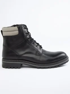 PAUL VESTERBRO Stiefel & Boots^Leder-Boots in Schwarz