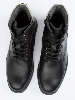 PAUL VESTERBRO Stiefel & Boots^Leder-Boots in Schwarz